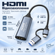 Карта захвата видео HDMI 4K с USB 3.0 и Type-C для записи и трансляций - изображение 2