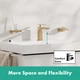 Смеситель для раковины Hansgrohe Tecturis E 110 CoolStart 73012140 - изображение 8