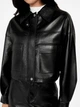 Куртка из искусственной кожи женская Guess 232494083 L Черная (1159859292) - изображение 5