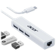 Адаптер-конвертер Acer Type-C на RJ45 Ethernet, док-станция расширения сетевых портов для ноутбуков и настольных компьютеров, док-станция расширения портов Ethernet для Windows 8/10 - изображение 4