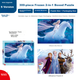 Пазл Disney «Холодное сердце» 2-в-1 для детей, 100+200 деталей, украшение для дома, подарок на день рождения. - изображение 7
