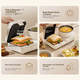 Многофункциональная кухонная машина Bear Breakfast Machine, сэндвичница, тостер, съемная блинница, аппарат для приготовления легких блюд, небольшая кастрюля, гриль, пароварка и плита для сэндвичей L01H1 - изображение 5
