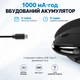 Беспроводная вертикальная мышь Delux M618XSD Seeker с OLED-дисплеем и аккумулятором, 4000 DPI - изображение 5