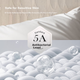 Подушка для глубокого сна Hilton Hotel Pillow, шейный отдел, класс А, 60 нитей хлопка, антибактериальное волокно, моющаяся, низкая подушка. - изображение 6