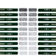 Набор карандашей Uni Mitsubishi Uni-Ball 9800 2H для детского творчества, эскизов и рисунков, канцелярские принадлежности, специальный набор канцелярских товаров для учеников начальной школы, 12 предметов. - изображение 3