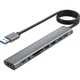 Док-станция Youlianxing USB Hub с 9 портами, 1,2 м, USB 2.0, разъемом для наушников и SD-карт, расширением для ноутбука, настольного компьютера, мыши, клавиатуры, USB-накопителя и жесткого диска 509LAP - изображение 2