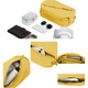 Багатофункціональна легка водонепроникна нагрудна сумка CECE Traveling Light на одне/двоє плече, осінньо-жовта, 10 л - зображення 2