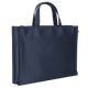 Сумка для зустрічей Deli Office, портфель, сумка для документів, велика місткість бізнес-сумки на блискавці, валіза, чоловічий та жіночий атласний матеріал, водонепроникний, зносостійкий відсік для ноутбука, синій - зображення 4