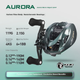 Катушка для удилищ HISTAR Aurora Micro Air CF Water Drop, правая [керамические подшипники] - изображение 8
