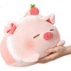 MINISO Маленька свинка B-BO Полунична свинка Плюшева лялька М'яка подушка для дівчаток, подарунок на день народження іграшка подарунок для найкращої подруги - зображення 2