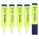 Флуоресцентные маркеры STAEDTLER, 1+5 мм, для экзаменов, выделения текста, офисной работы, детских рукописных отчетов, рисования, ведения дневника, для повседневного использования, желтые, 5 штук, 364-1 - изображение 4