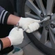 Рукавички для захисту праці Xinyuechanghui, потовщені нековзні зносостійкі рукавички з бавовняної пряжі, захисні нейлонові білі рукавички для роботи на будівельному майданчику S7011, експрес-доставка Jingcang | 600 бавовняної пряжі, 24 пари - зображення 6