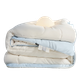Ковдра FUANNA A-Class Ultra-Soft з соєвих бобів, 60% соєвого волокна, одно-/двоспальна, весняно-осіння, 203*229 см, синя - зображення 4