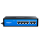 Коммутатор Wopu POE с 6 портами Full Gigabit для камер видеонаблюдения и видеорегистраторов, 4 выделенных порта питания + два восходящих канала, соответствующий национальному стандарту электротехники, DJH603. - изображение 4