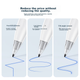 ESCASE Совместимый с Huawei M-pencil 2 наконечник для стилуса, сменный металлический наконечник для стилуса Matepad второго поколения, оригинальный для планшетов 11 дюймов первого поколения, комплект из двух металлических аксессуаров. - изображение 7
