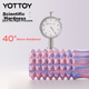 Массажный ролик Yottoy Bracket Foam Roller Stick Fixed Wolf Tooth Professional Massage Roller Fitness Tool Yoga Column Camouflage Pink - изображение 9