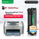Сумісний картридж Cai Jin для лазерного принтера HP M1005 LaserJet M1005MFP 12A, багатофункціональний копіювальний тонер-картридж HP1005, що можна заправляти, оригінальний картридж Q2612A - зображення 1