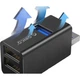 ORICO USB Hub MINI, трипортова док-станція розширення, багатоінтерфейсний адаптер для прямого підключення, чорний - зображення 1