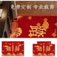 Новогодний придверный коврик Qiqi Home, впитывающий воду, нескользящий, 50x80 см. - изображение 2