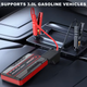 Портативное пусковое устройство для авто AOKOEE Jump Starter 12V — Бустер, повербанк, LED-фонарик 300 LM, 2xUSB - изображение 3