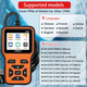Автосканер OBD2 V500 проводной цветной дисплей — Автомобильный диагностический сканер считыватель ошибок Check Engine - изображение 2