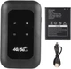 Портативний 4G LTE роутер Pix-Link Mobile Router PH312-E кишеньковий Wi-Fi модем з LED-дисплеєм Black (19863) - зображення 2