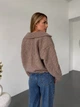 Жіноча демісезонна куртка букле Uaclothes 46 Капучино (like39497-199381350) - изображение 5