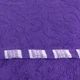 Полотенце махровое для душа с орнаментом GM Textile 70х140см 400г/м2 (Фиолетовый) - изображение 3