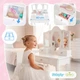 Туалетний столик Kinderplay Green Series білий матовий 105 x 60 x 38 см + Табурет у комплекті - зображення 2