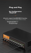 Коммутатор KeepLINK KP-9000 гигабитный 10-портовый PoE неуправляемый, 135 Вт - изображение 6