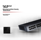 Гігабітний комутатор HUAWEI S1730S-L24T2S з 24 гігабітними портами Ethernet + 2 оптичними портами Uplink, мережевий сплітер Ethernet корпоративного класу для домашнього та офісного використання - изображение 4