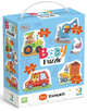 Пазл 4в1 Dodo Baby Puzzle «Транспорт», развивающий набор для малышей 18м+ с машинками - изображение 1