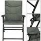 Садовое кресло Springos складное GC0064 Grey/Black - изображение 6