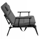 Кресло-раскладушка садовое Springos складное GC0067 Grey/Black - изображение 7