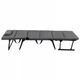 Кресло-раскладушка садовое Springos складное GC0067 Grey/Black - изображение 8