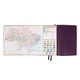 Деловой блокнот мягкий А5 датированный 2027 Leo Planner Garden 252781 368 листов фиолетовый 5271929 - изображение 9