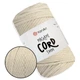 Пряжа YarnArt Macrame Cord 3 мм, Светло-бежевый №753 - трикотажный шнур 250 г / 85 м для вязания сумок, игрушек, ковриков, макраме, толстая пряжа - изображение 1