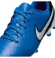 Бутсы детские Nike Tiempo Jr Tie Legend 10 Club Fg/Mg 33 Синий DV4352-400 - изображение 6