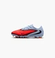 Бутсы детские Nike Phantom 6 Low Pro Red/Light Blue 1.5Y HM9204-400 - изображение 1