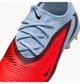 Бутсы детские Nike Phantom 6 Low Pro Red/Light Blue 1.5Y HM9204-400 - изображение 8