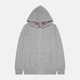 Мужская Кофта Зип-Худи Burberry Zip-Hoodi Серый 2026 M - изображение 1