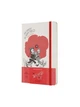 Записная книжка Moleskine Wizard of OZ средняя, Линейка Поле маков (LEWOZQP060PF) 8056420851267 - изображение 1