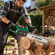Сетевая цепная пила PARKSIDE PKS 1600 B2 1600 Вт длина реза 34 см Электропила с тормозом Quick-Stop и резервуаром объемом 265 мл - изображение 3
