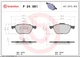 Дисковые тормозные колодки передние Brembo (P 24 061) - изображение 2