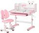 Комплект мебели Mealux BD-29 Panda XL Стол + стульчик + полка Pink (BD-29 PN) - изображение 1