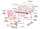 Комплект мебели Mealux BD-29 Panda XL Стол + стульчик + полка Pink (BD-29 PN) - изображение 2
