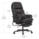 Офисное кресло Mealux Senator Black (HF-S17 PU/B) - изображение 4