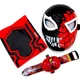 Игровой набор супергероя Человек-Паук с маской и перчаткой звуковые эффекты подсветка детский костюм для ролевых игр набор для мальчиков 3 шт - изображение 1