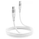 Кабель Proove Soft Silicone Type-C to Type-C 60W 1m White (CCSO60002202) - зображення 2
