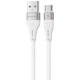 Кабель Proove Soft Silicone USB to Type-C 2.4A 1m White (CCSO20001202) - зображення 1